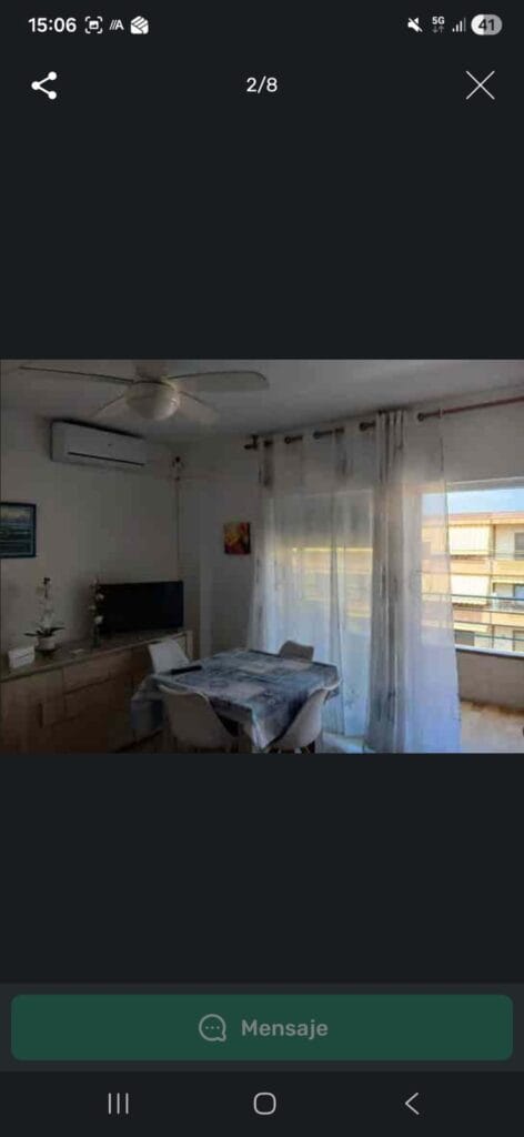Piso de 2 habitaciones ideal para 4 personas — foto 4