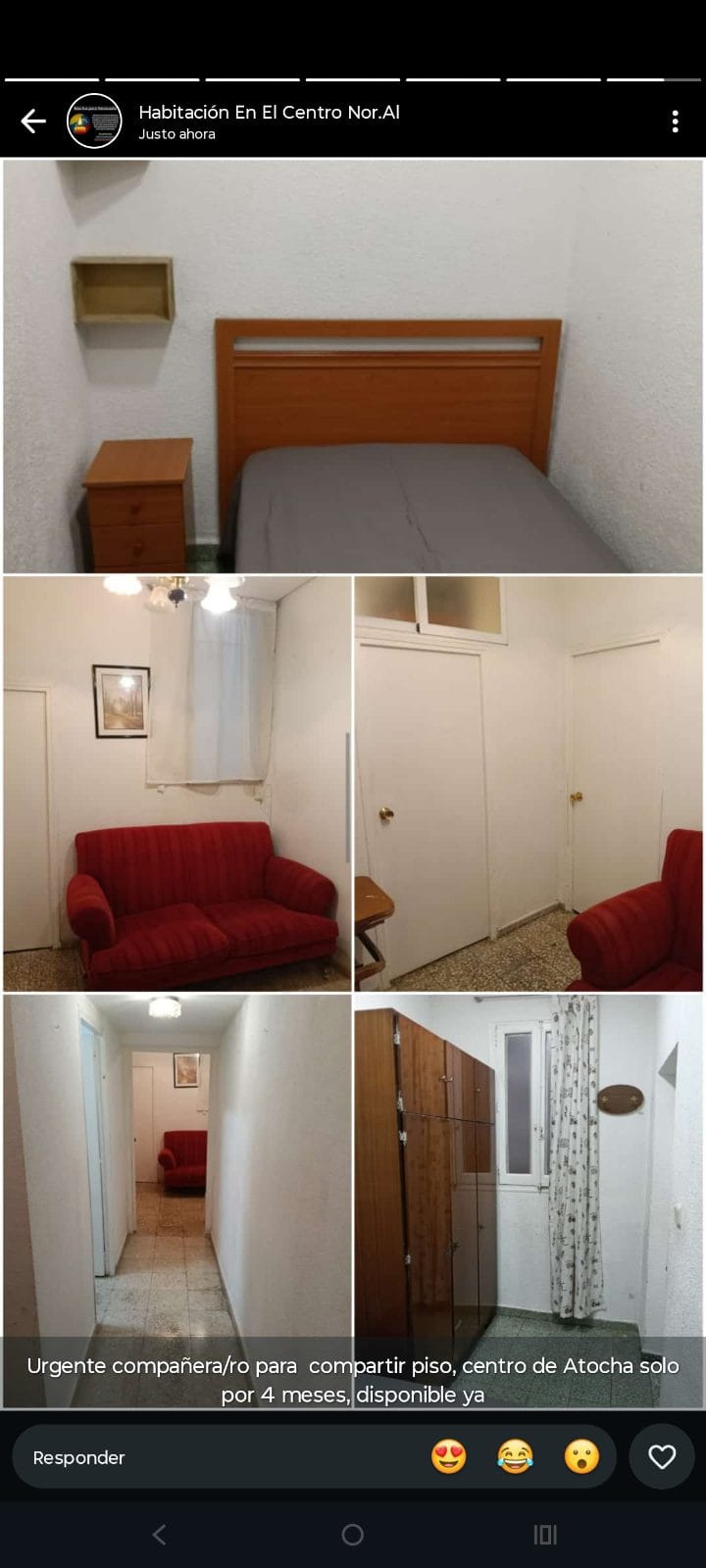 Alquiler de habitacion piso compartido