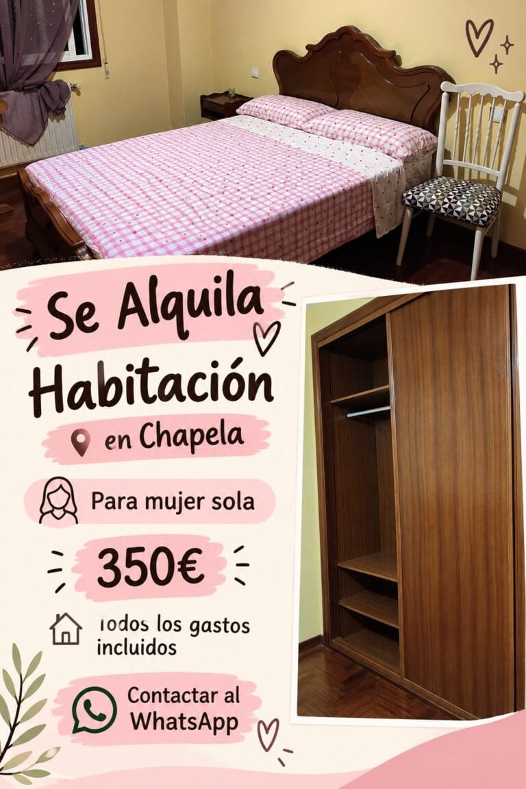 Se Alquila Habitacion vigo