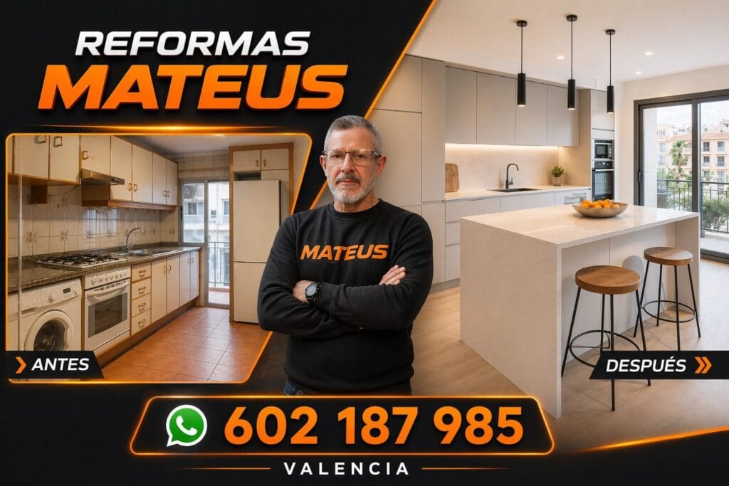 REFORMAS PARA PISOS, REFORMAS TOTALES O PARCIALES, PARA VALENCIA Y POBLADOS CERCANOS