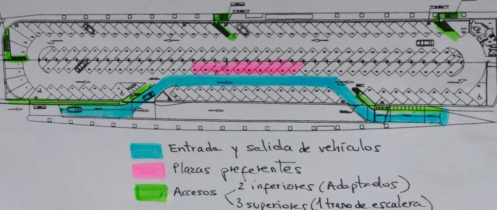 OPORTUNIDAD DE 2 EXCELENTES PLAZAS DE PARKING CONTIGUAS, DE CONCESIÓN ADMINISTRATIVA — foto 4